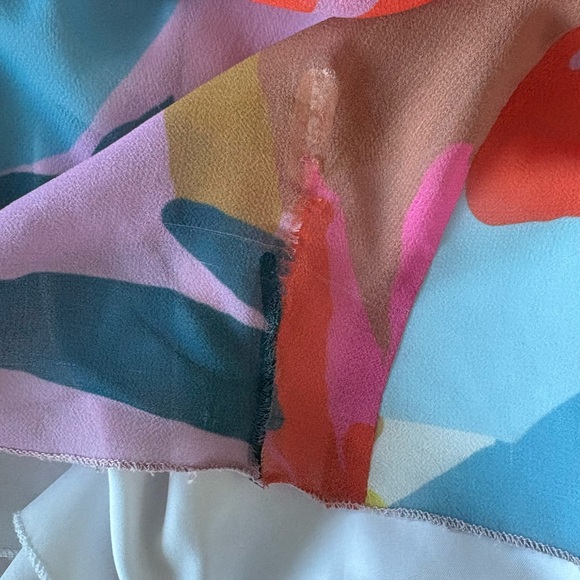 Anthropologie Hutch Rumi Colorful Floral Spring Brunch Maxi Dress Wedding M - Picture 7 of 8